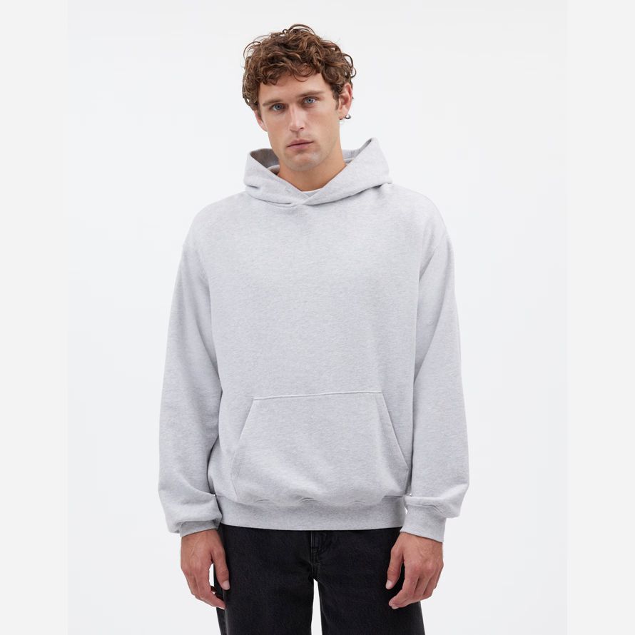 licht grau madewell den mccarren fleecejacke herren hoodie