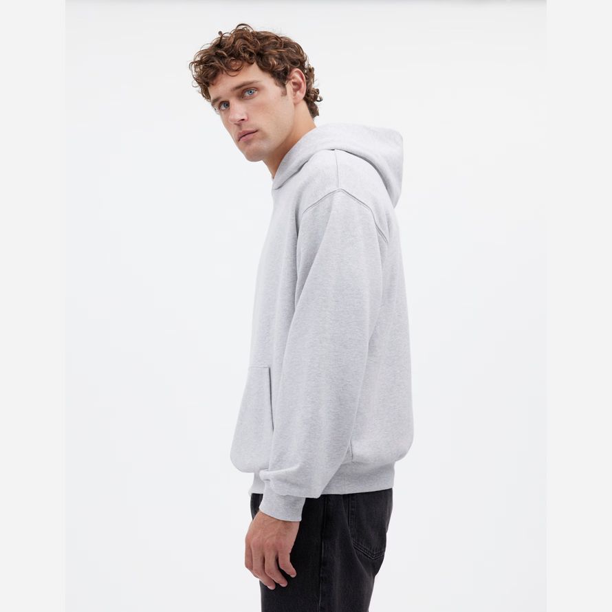 licht grau madewell den mccarren fleecejacke herren hoodie