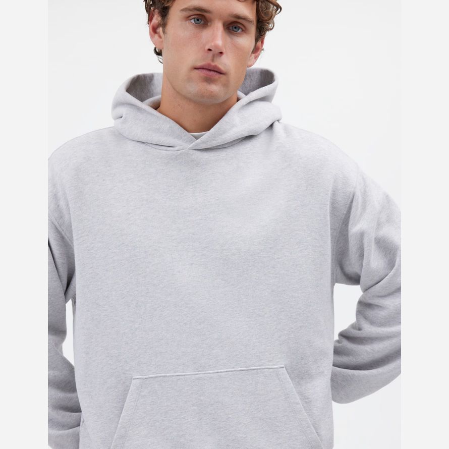 licht grau madewell den mccarren fleecejacke herren hoodie