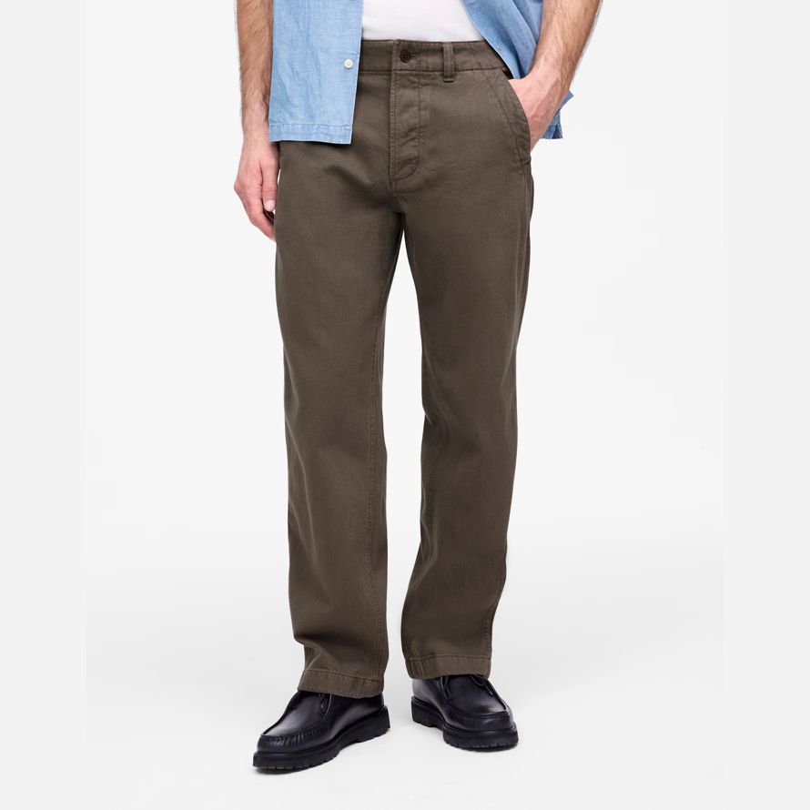 madewell patch pocket herren jeans-dark brown