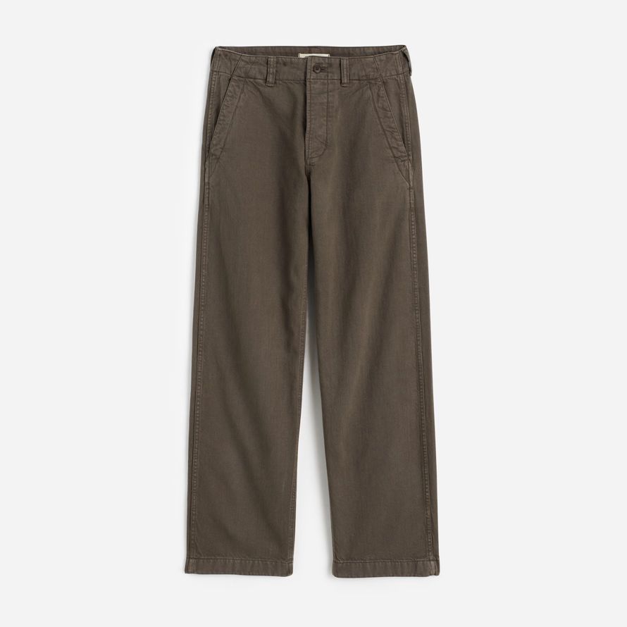 madewell patch pocket herren jeans-dark brown