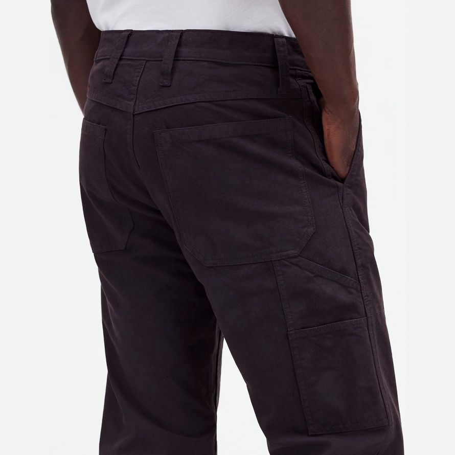 dark grey madewell relaxed straight arbeitskleidung herren hosen
