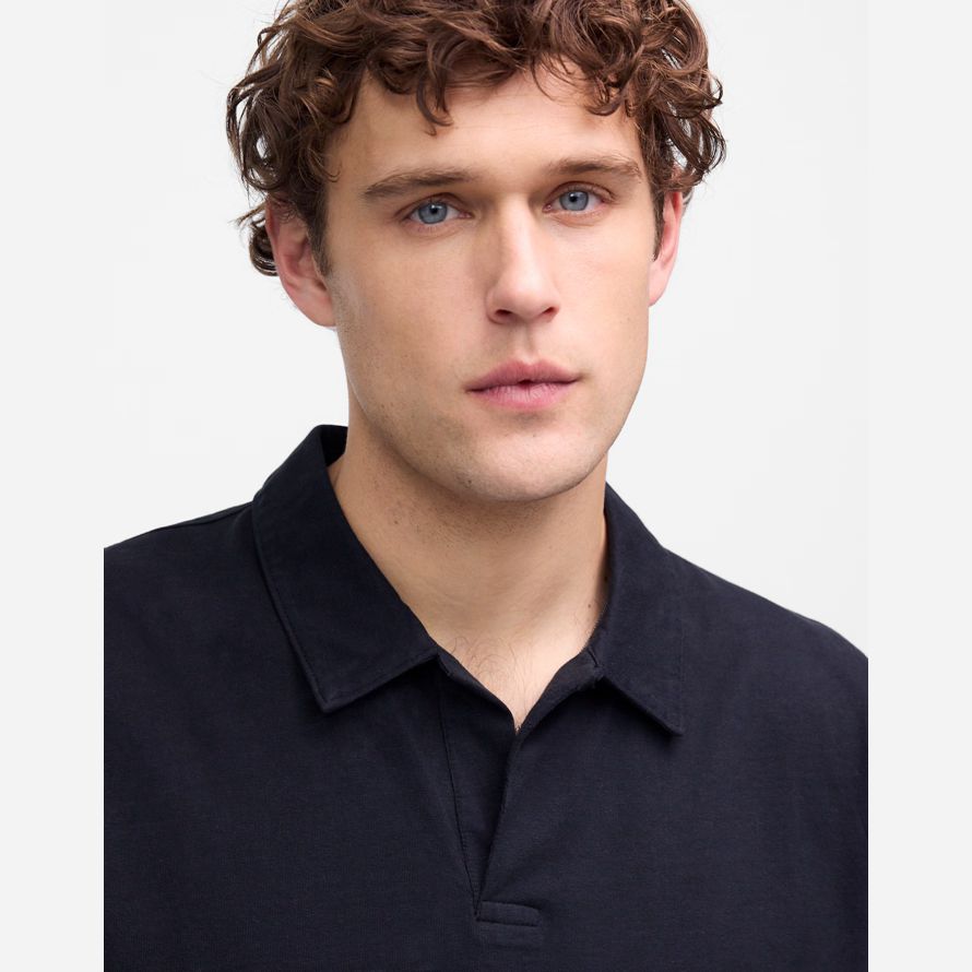 schwarz herren madewell vintage polo