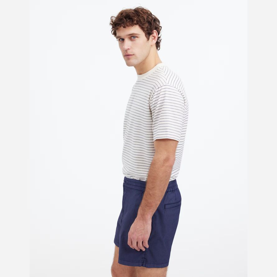 dark blue madewell das wochenende mens shorts
