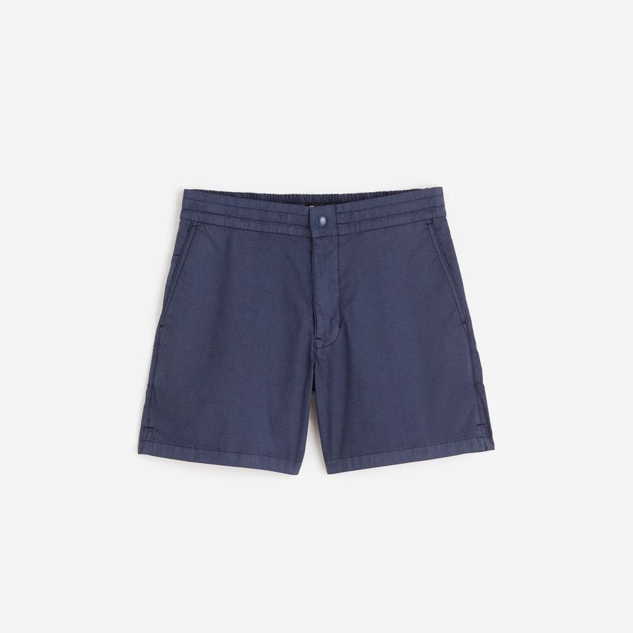 dark blue madewell das wochenende mens shorts