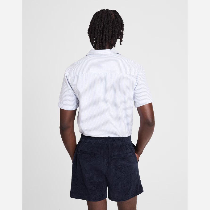 navy herren madewell everywear seersucker-cord-shorts