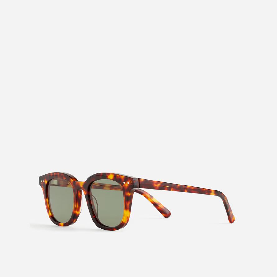 herren madewell platz acetat sonnenbrille braun
