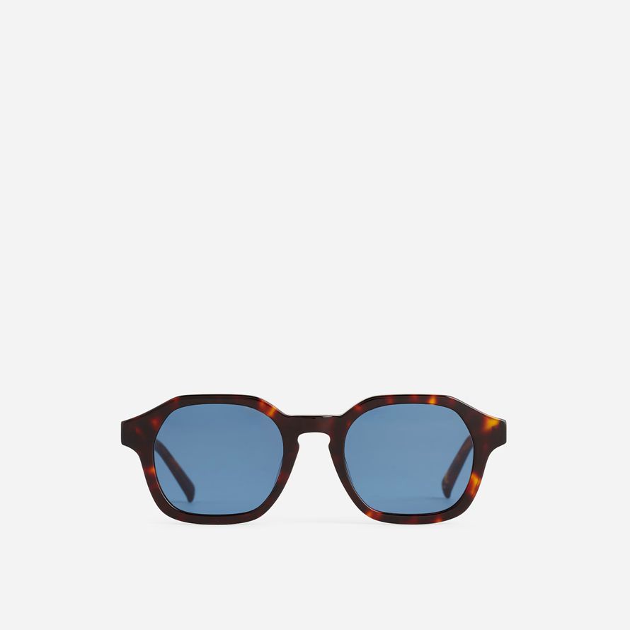 madewell graphton acetat herren sonnenbrille braun