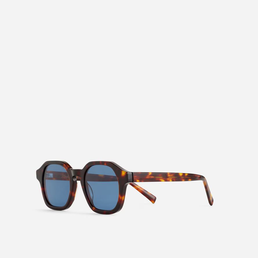 madewell graphton acetat herren sonnenbrille braun