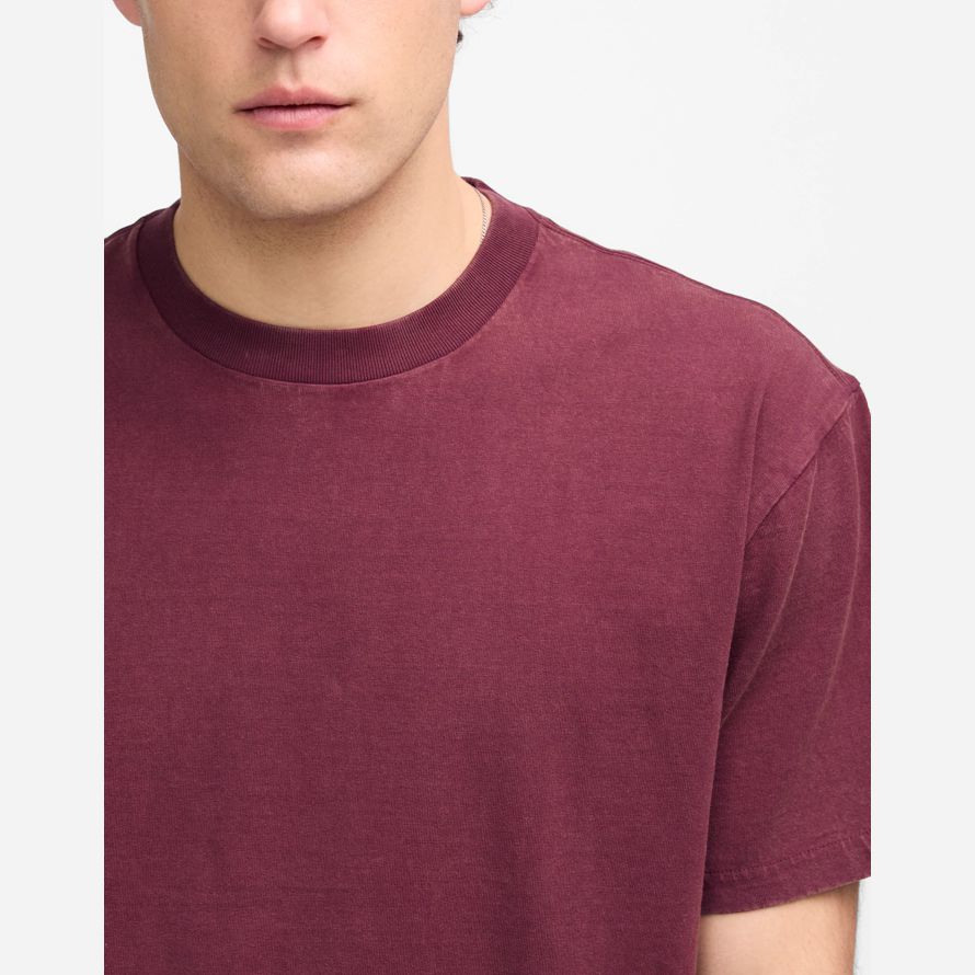 herren madewell die vintage t-shirts burgund