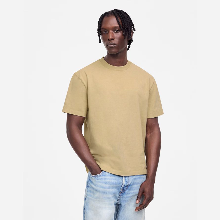 herren madewell das vintage-t-shirts-khaki