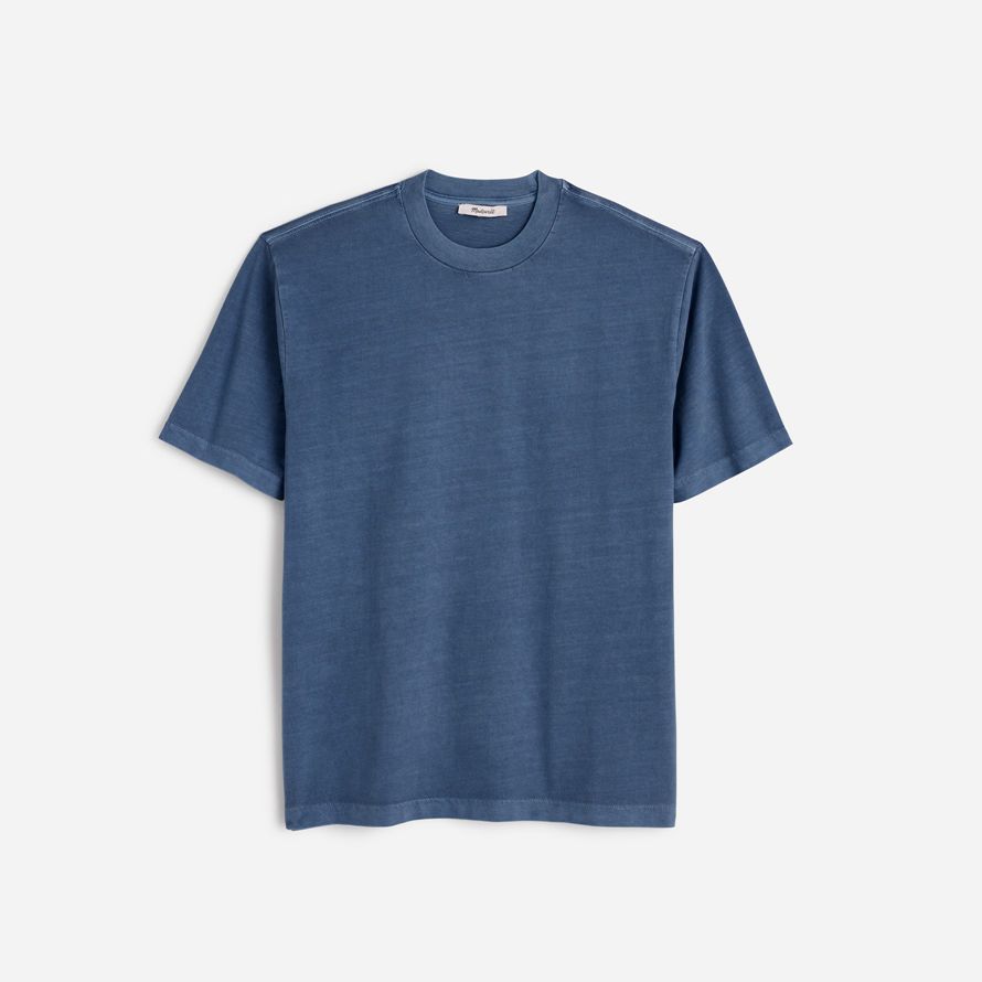 madewell vintage herren t-shirts blau
