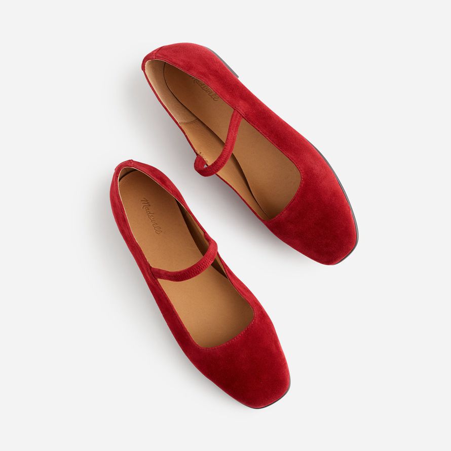 red madewell die greta womens ballet flat