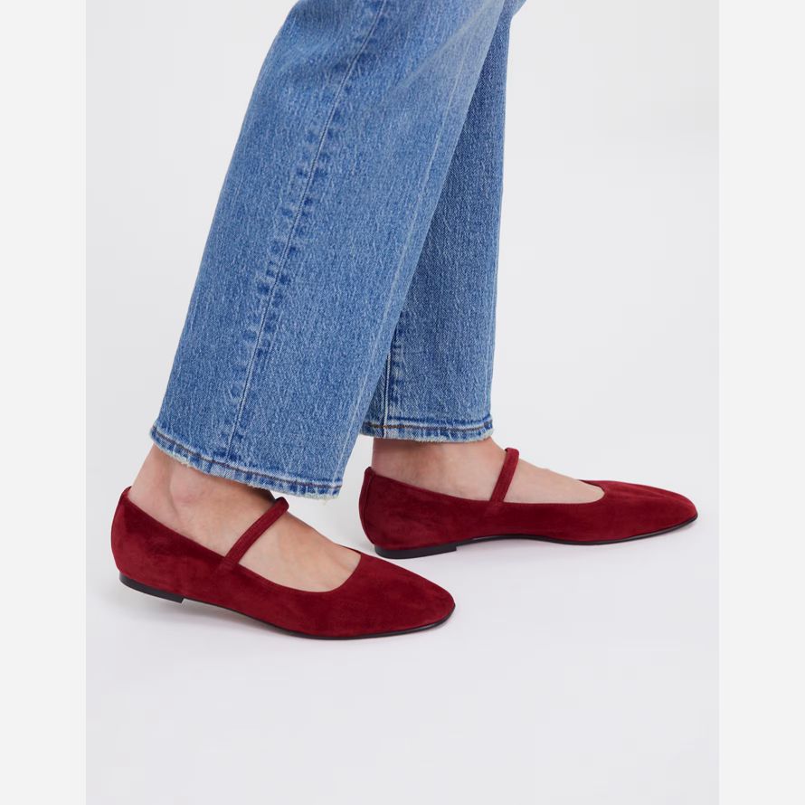 red madewell die greta womens ballet flat