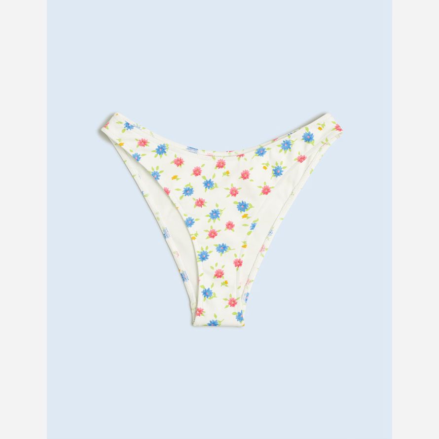 madewell frankies taube classic womens bikini bottom white multicolor