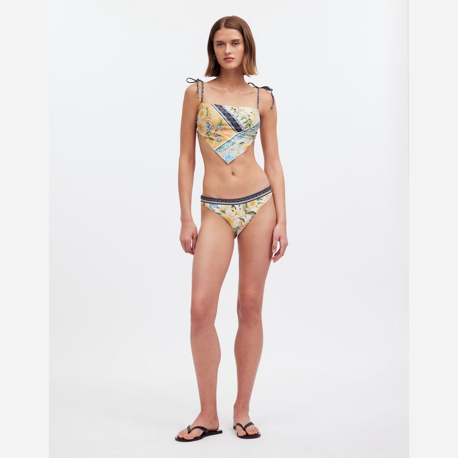 multicolor damen madewell agua bendita lola bikini bottom