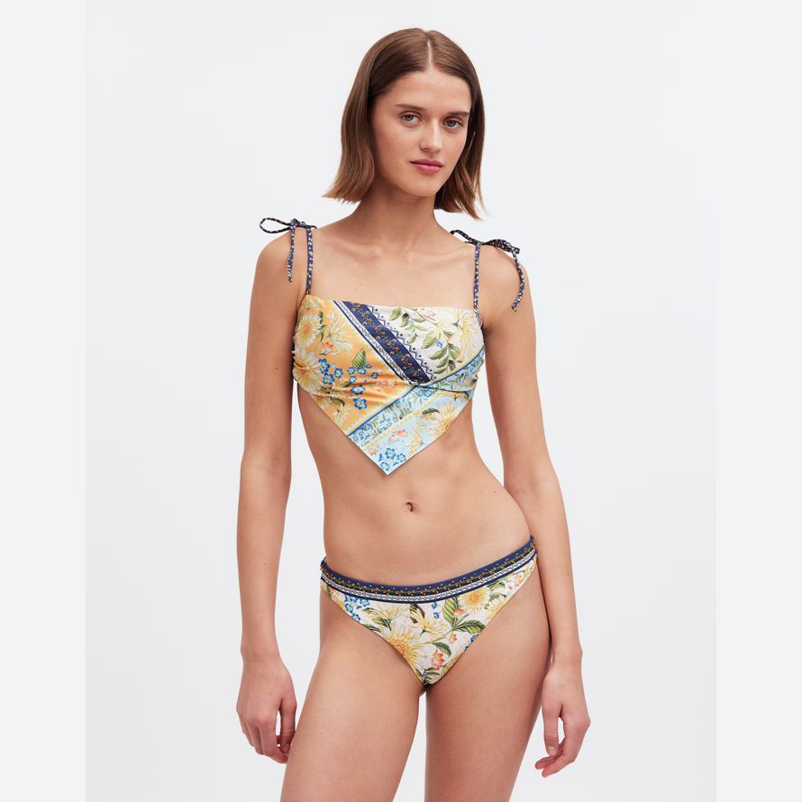 multicolor damen madewell agua bendita lola bikini bottom