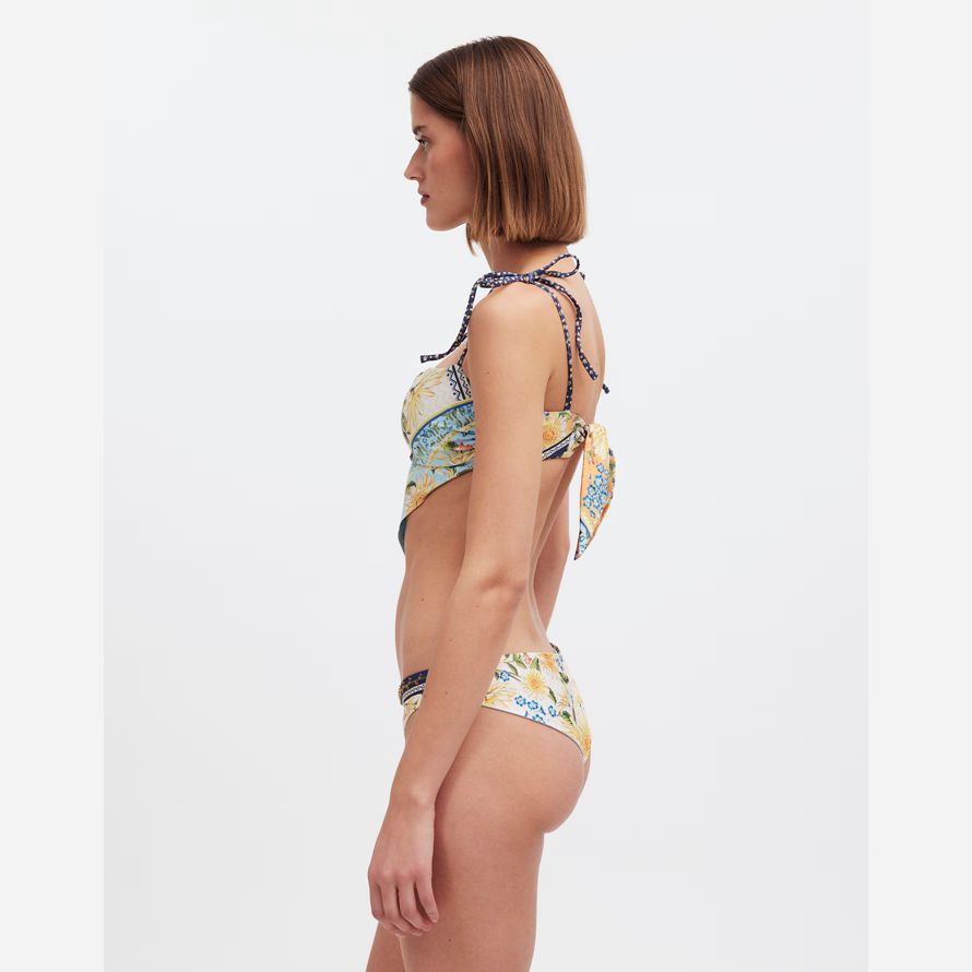 multicolor damen madewell agua bendita lola bikini bottom