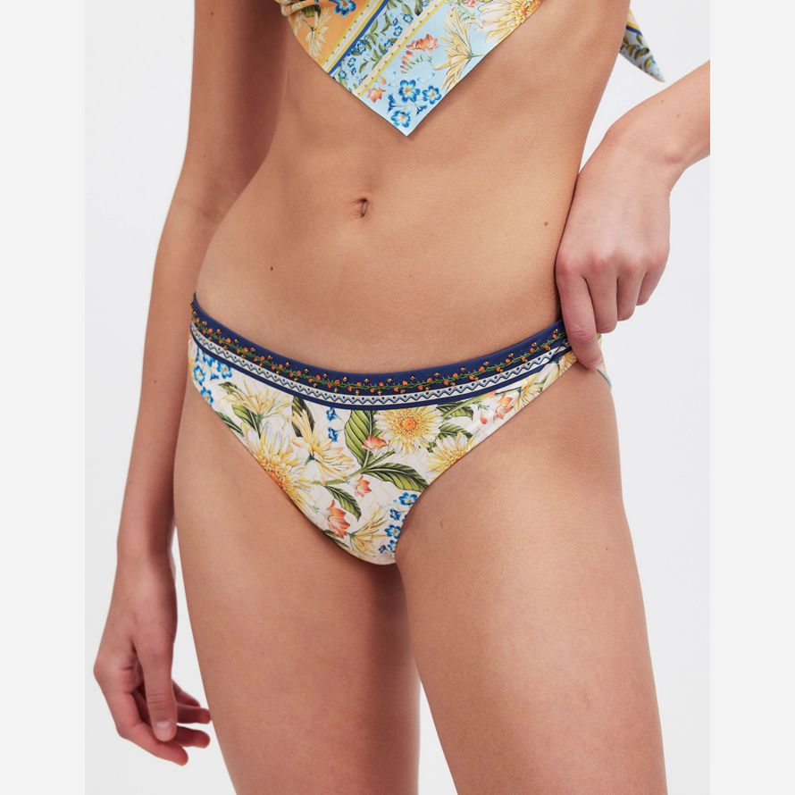 multicolor damen madewell agua bendita lola bikini bottom