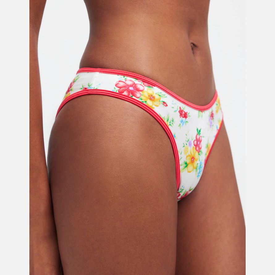weiß rot damen madewell frankies bikinis taube classic bikini top