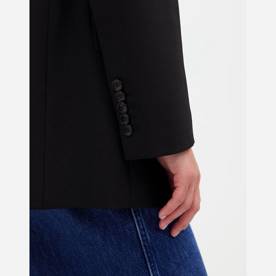 madewell die kline damen-blazer-black