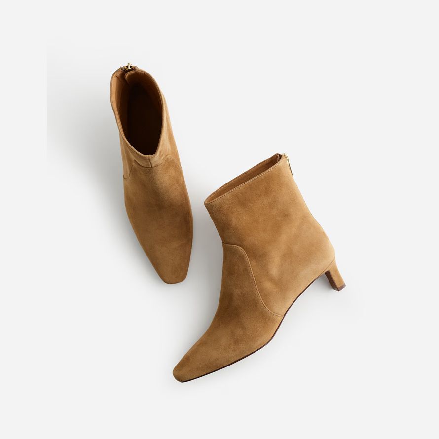 damen madewell die dimes kitten-heel-stiefel braun