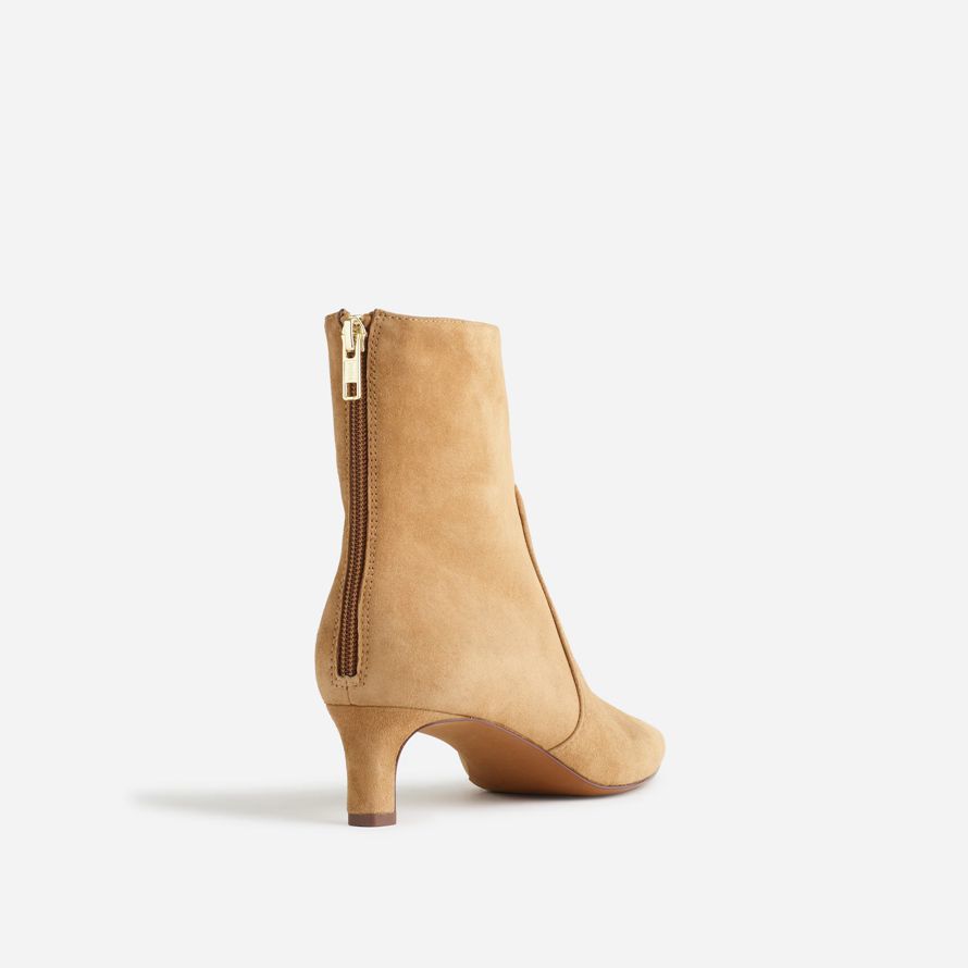 damen madewell die dimes kitten-heel-stiefel braun