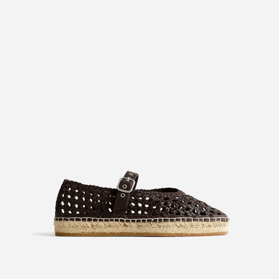 damen madewell die remy mary jane-espadrilles-schokolade