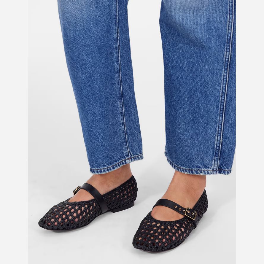 schwarz madewell die remy mary jane flats womens