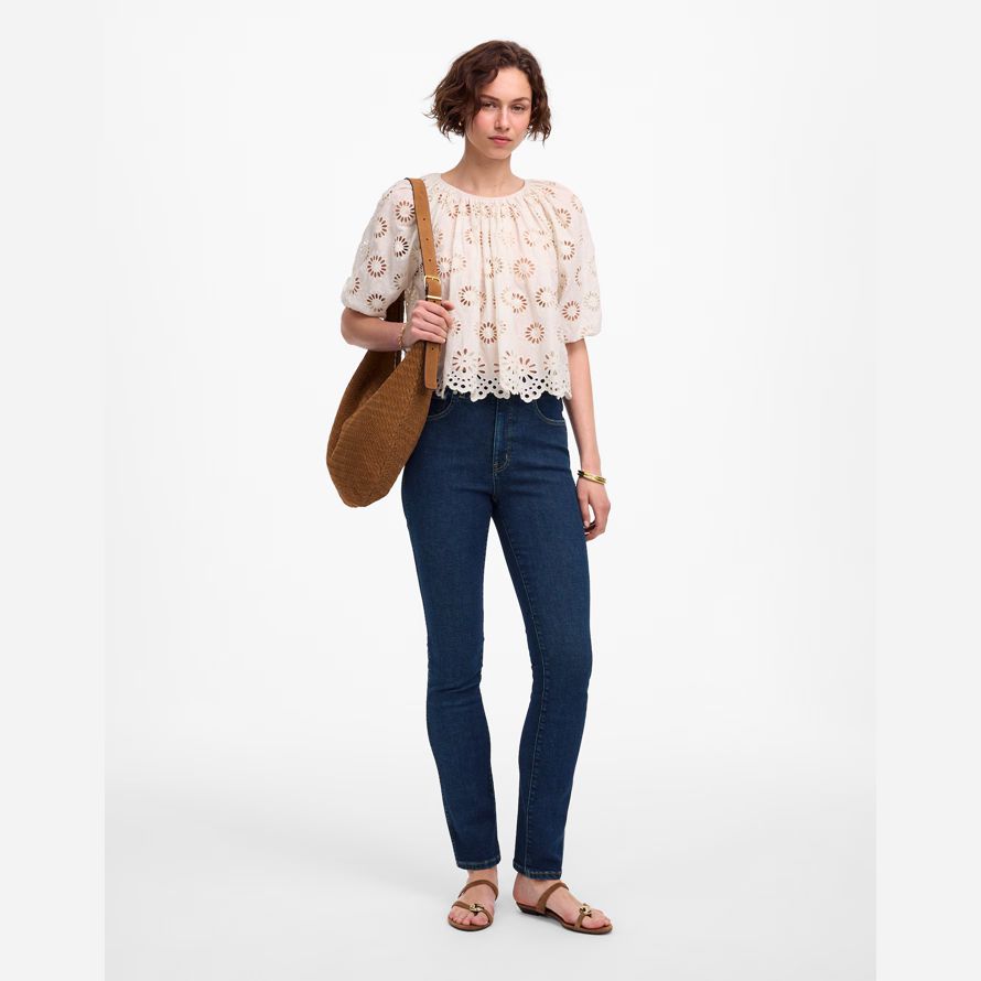 damen madewell den bleistift jeans navy