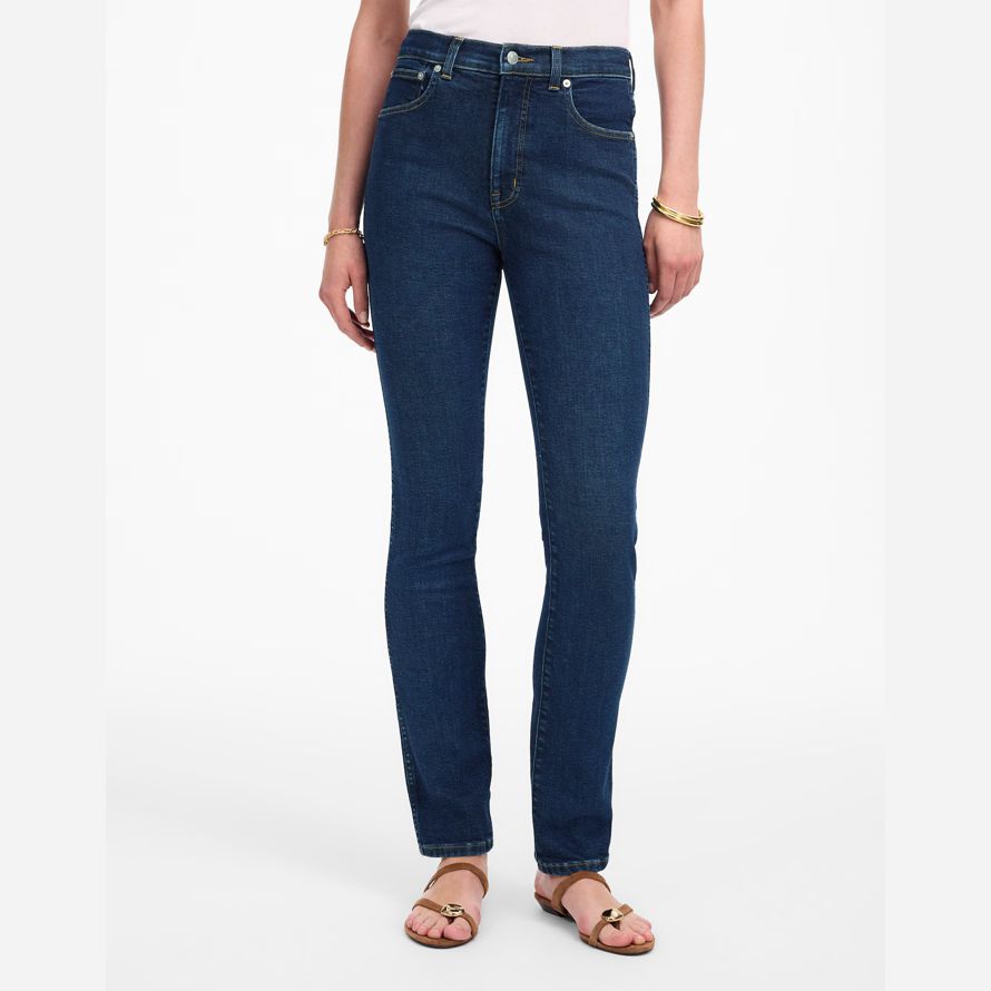 damen madewell den bleistift jeans navy