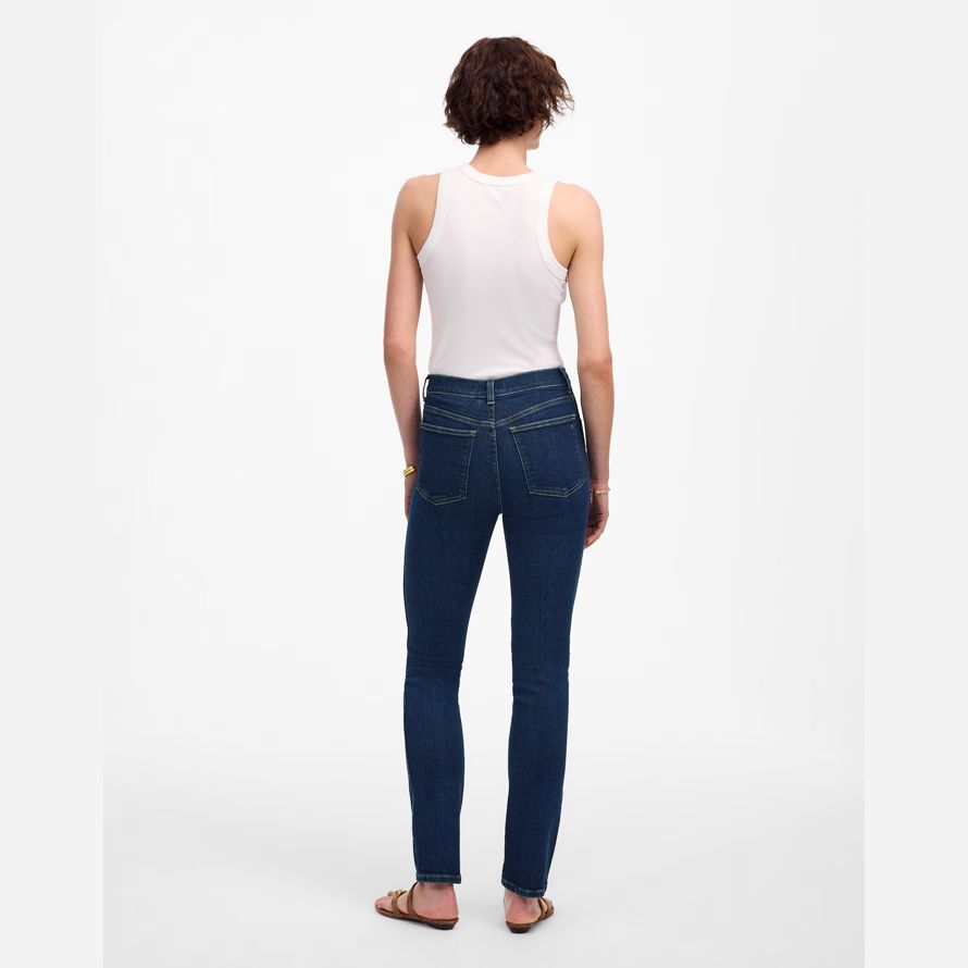 damen madewell den bleistift jeans navy