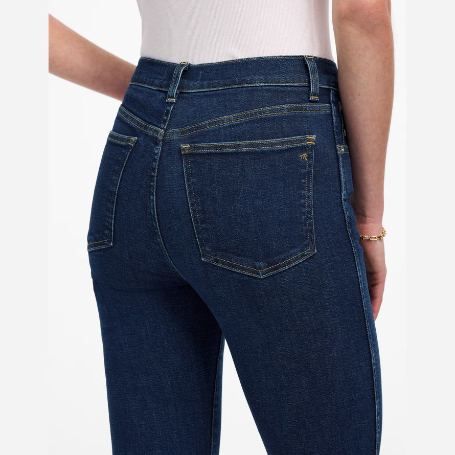 damen madewell den bleistift jeans navy
