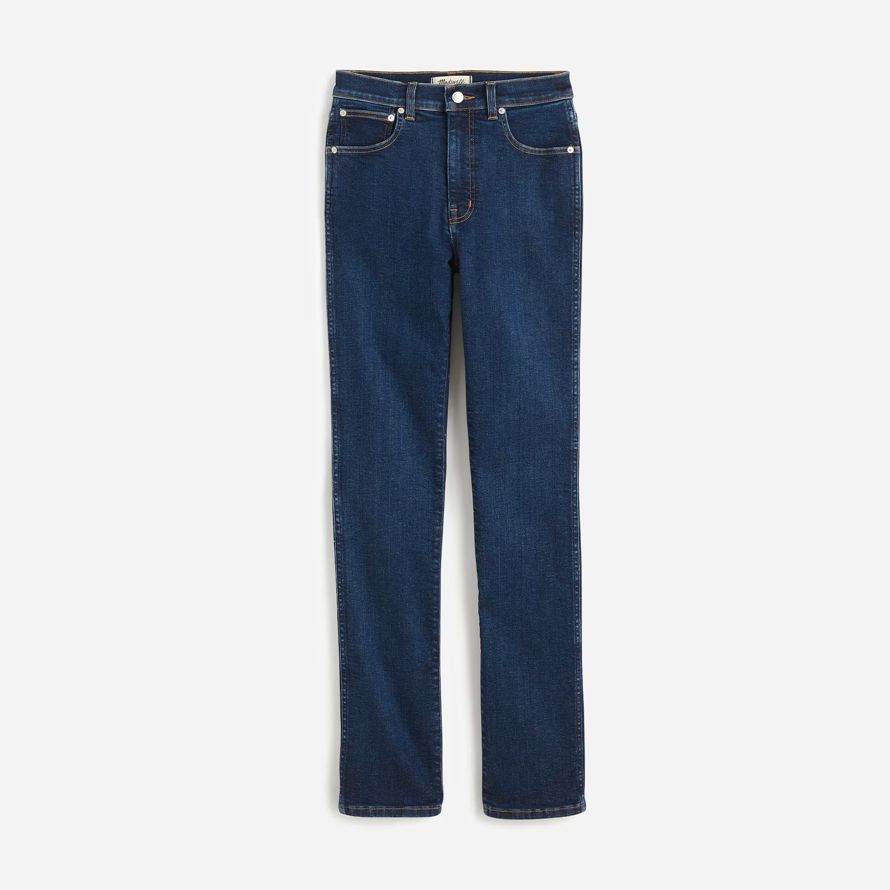damen madewell den bleistift jeans navy