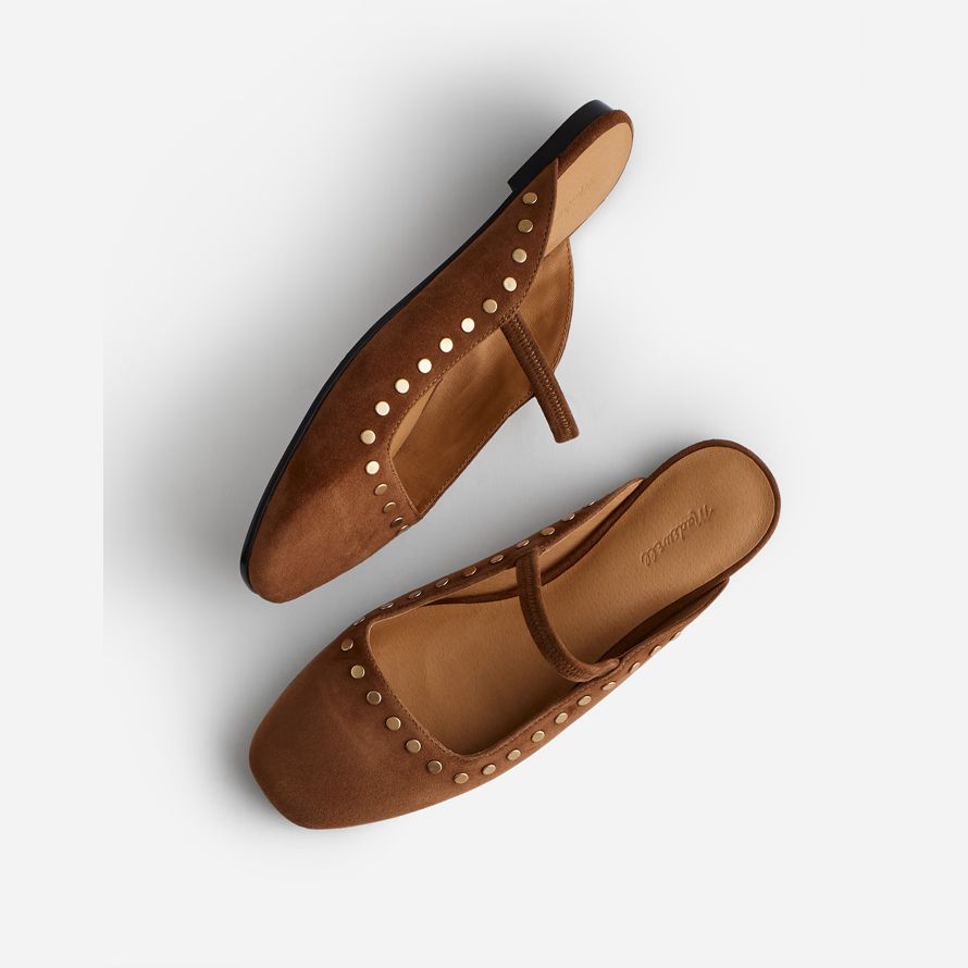 braun damen madewell die greta ballet flat mule