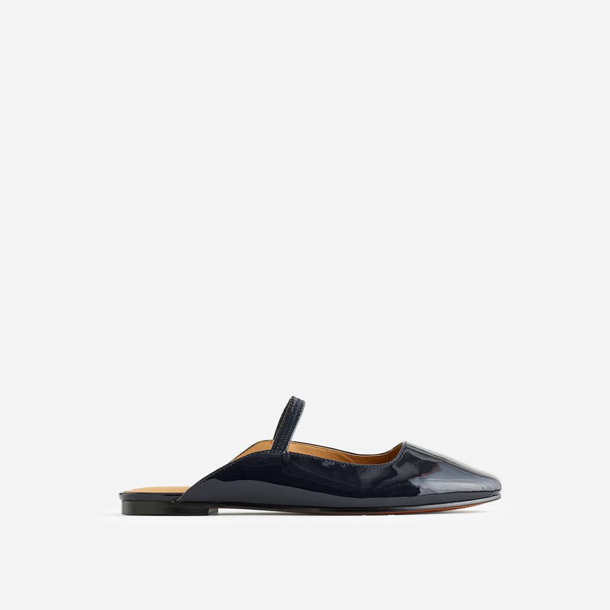 schwarz madewell die greta ballet flat damen mule