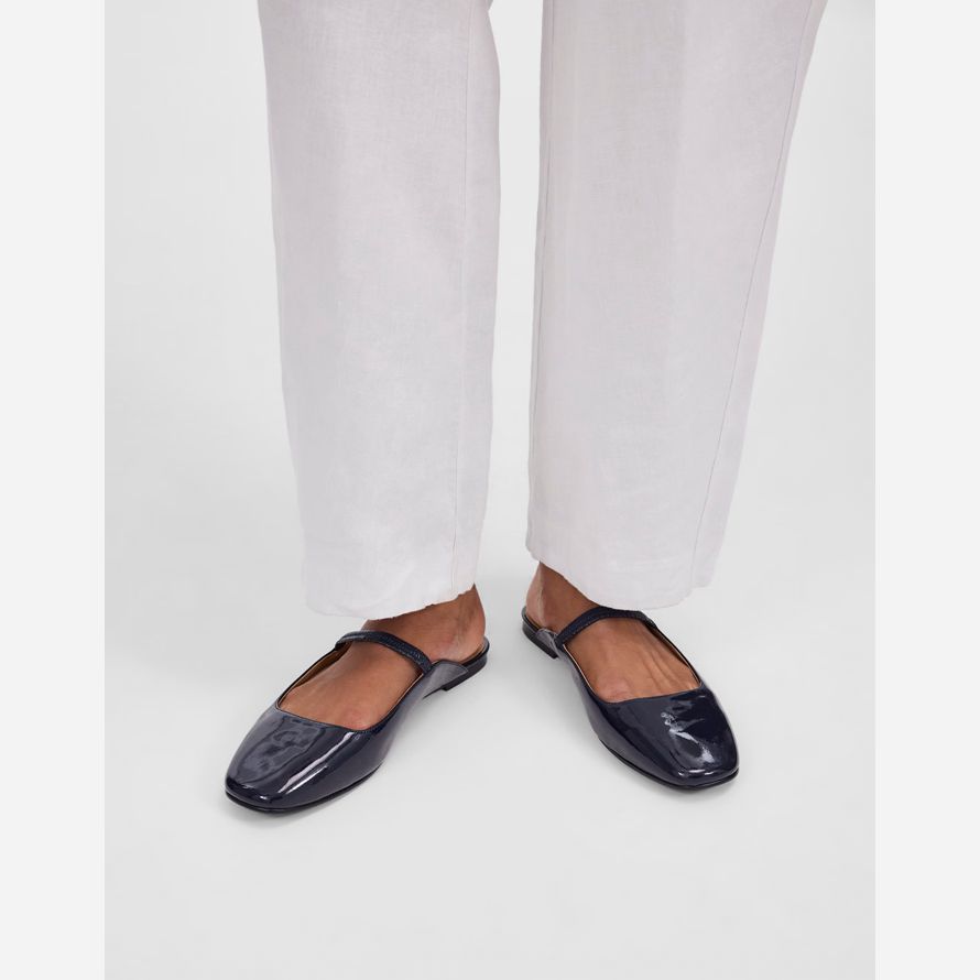 schwarz madewell die greta ballet flat damen mule