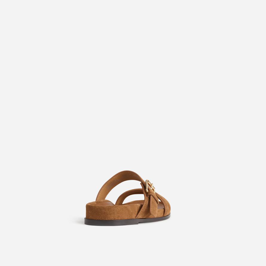 madewell den dara-double-strap slide damen sandalen braun
