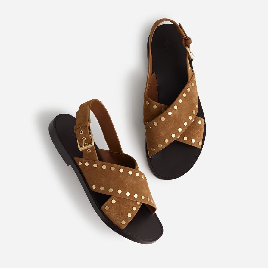 brown madewell das tuley-crossover damen sandalen