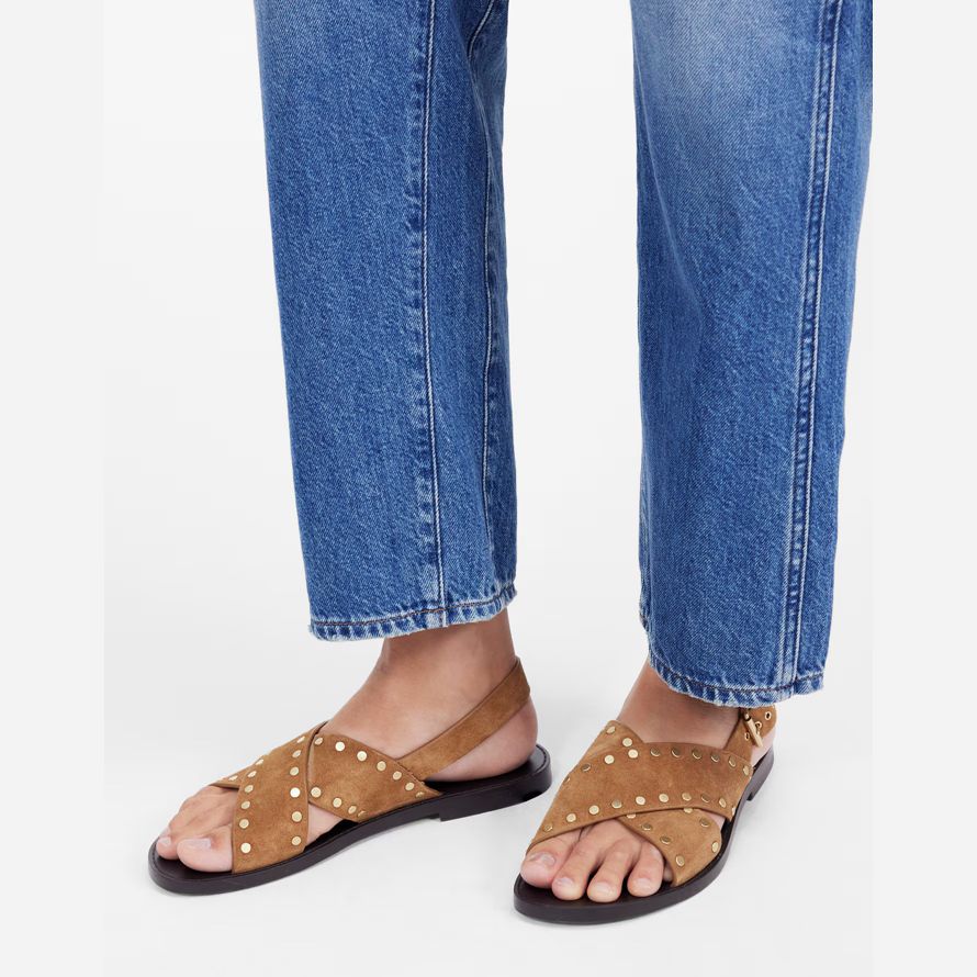 brown madewell das tuley-crossover damen sandalen