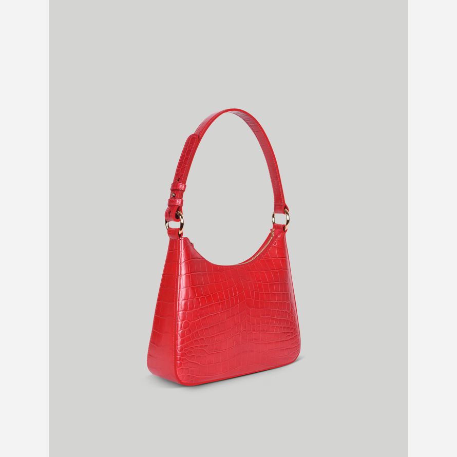 red madewell hyer waren luxe medium damen schulter tasche