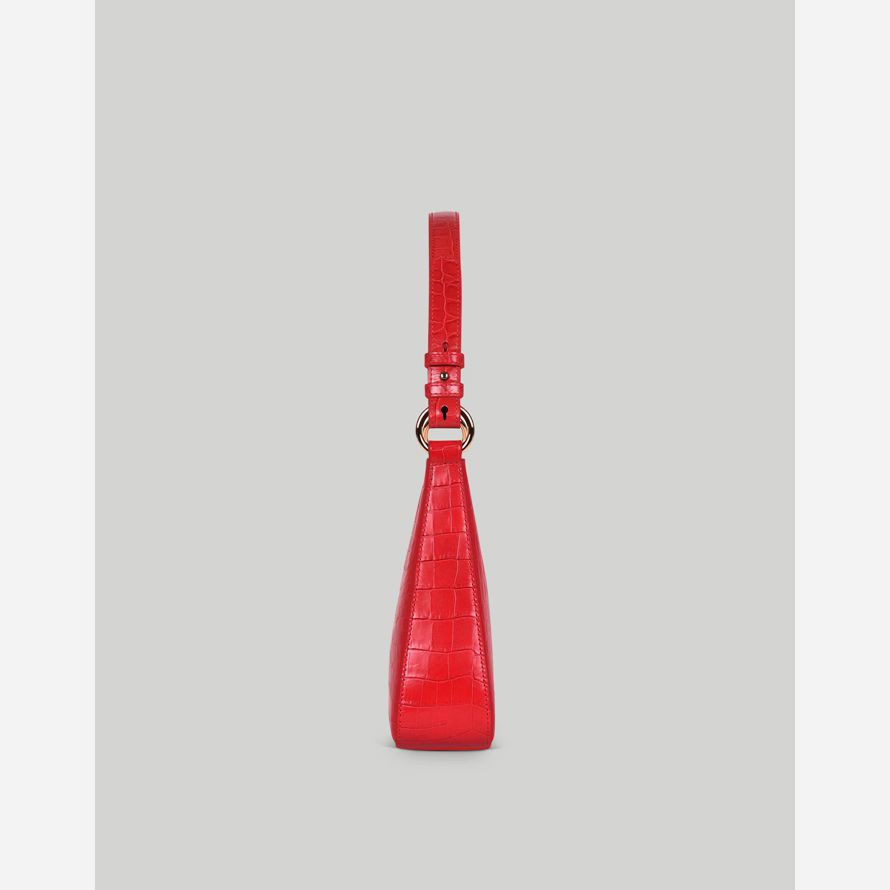 red madewell hyer waren luxe medium damen schulter tasche