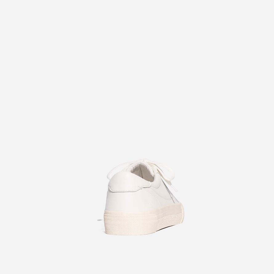 madewell sidewalk low-top womens sneaker weiß