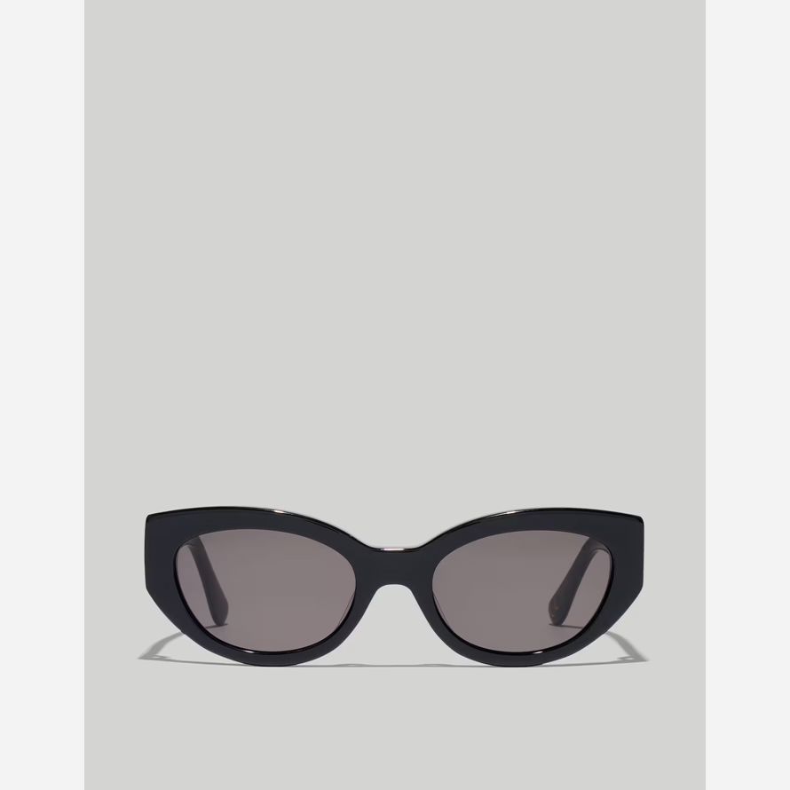 schwarz madewell demmera damen sonnenbrille