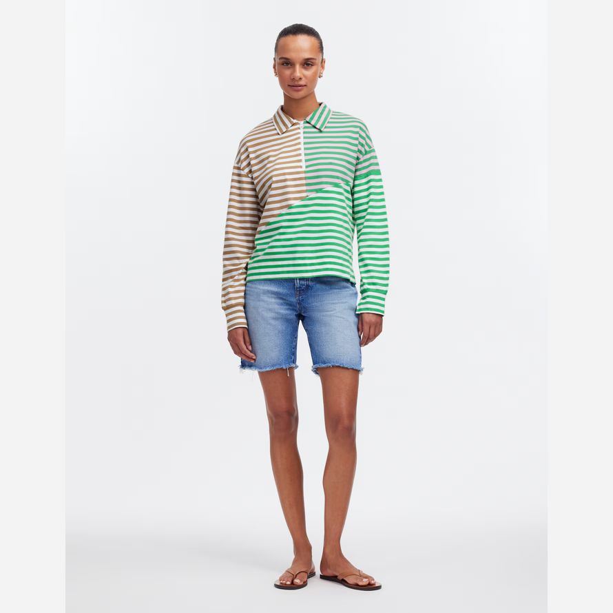 grün beige madewell kule beck womens sweatshirt