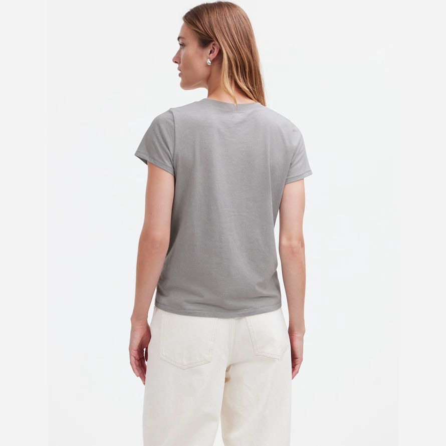 grau damen madewell northside vintage t-shirts