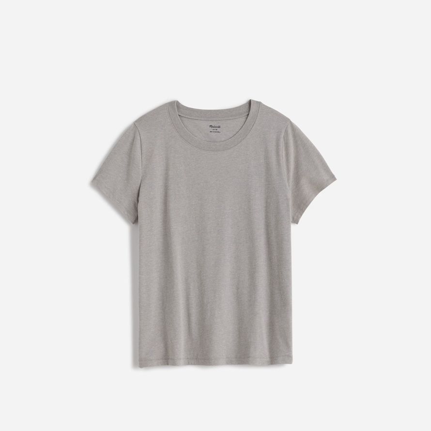 grau damen madewell northside vintage t-shirts