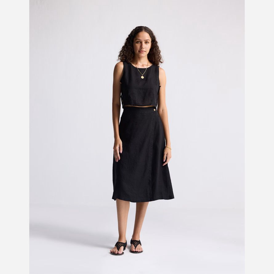 schwarz madewell reistorᆴ boxy crop womens top